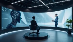 découvrez synthesia, la plateforme innovante pour créer des vidéos professionnelles avec des avatars ia, sans besoin de caméra ni compétences techniques.